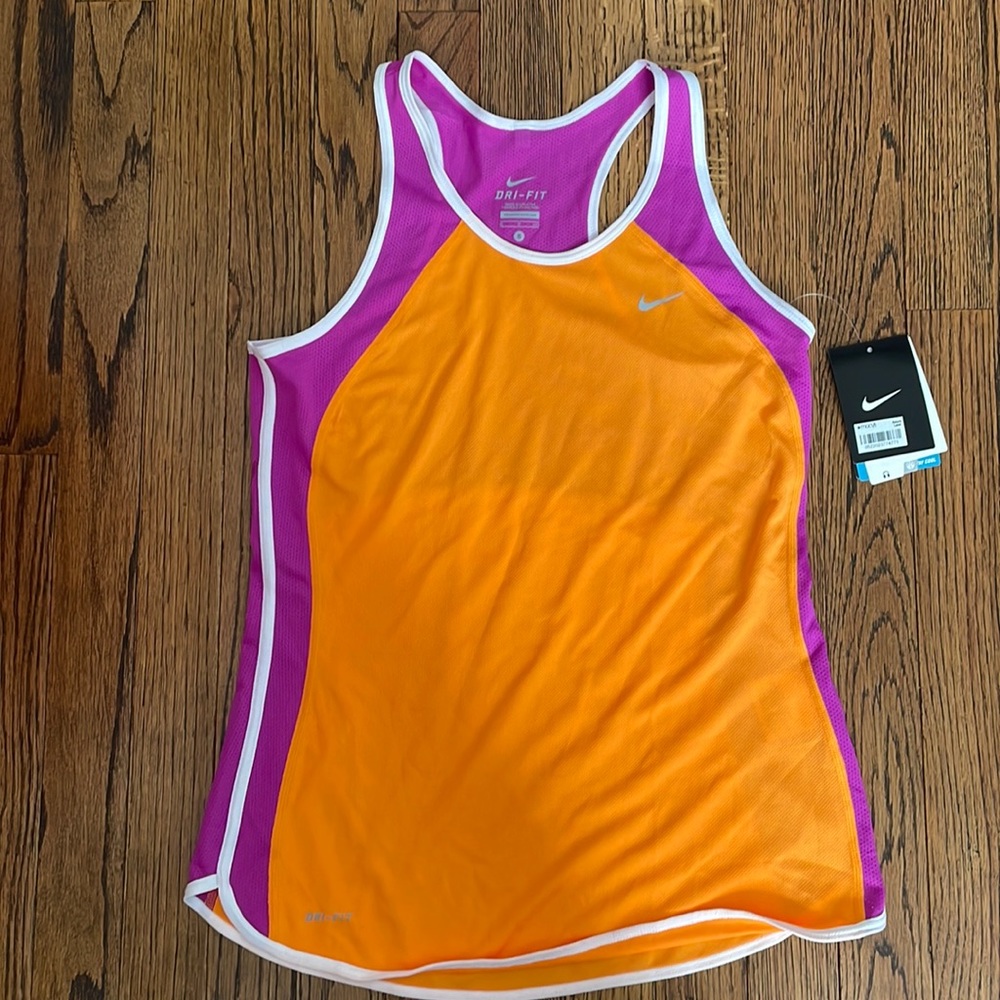 Nike Womens Dri-fit racerback tank- new with tags